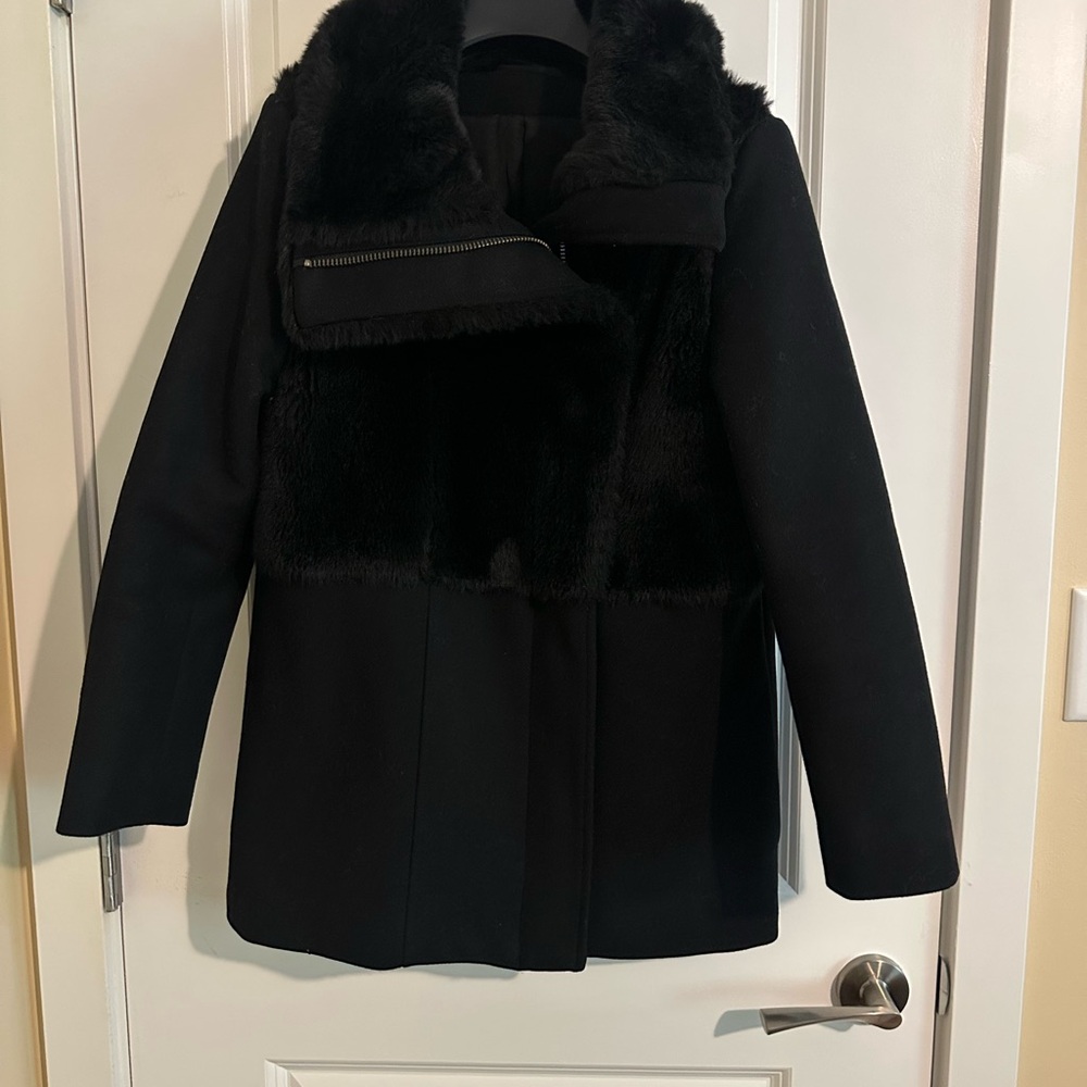 The Kooples Black Teddy Jacket